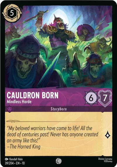 Cauldron Born - Mindless Horde - Foil