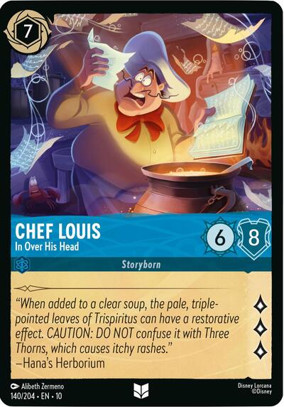 Chef Louis - In Over His Head - Foil