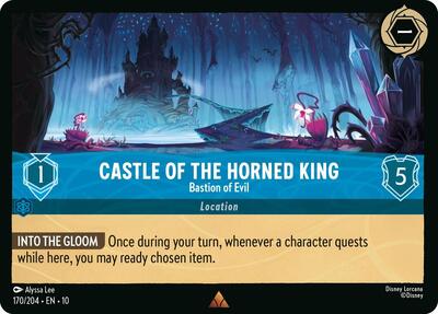 Castle of the Horned King - Bastion of Evil - Foil