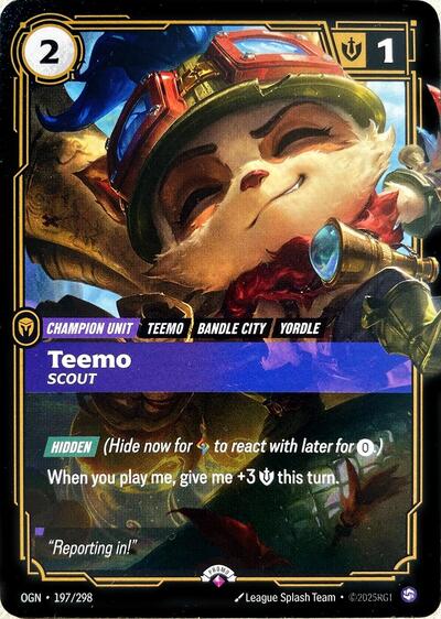 Teemo - Scout - Foil