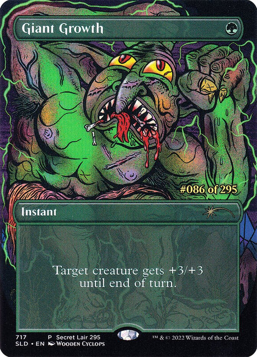Giant Growth - Borderless - Full Art