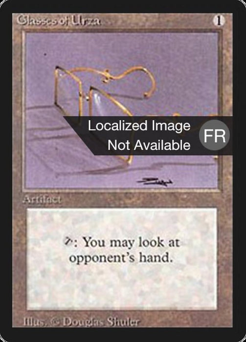 Lunettes d'Urza - Glasses of Urza