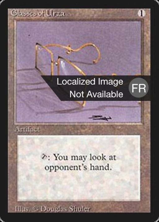 Lunettes d'Urza - Glasses of Urza