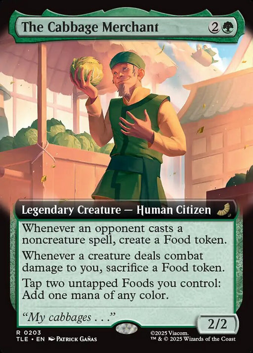 The Cabbage Merchant - Extended Art - Legendary