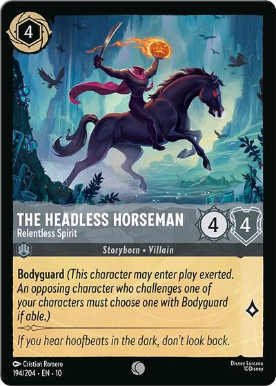 The Headless Horseman - Relentless Spirit - Foil