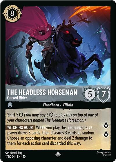 The Headless Horseman - Cursed Rider - Foil