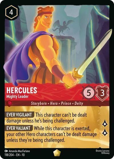 Hercules - Mighty Leader - Foil