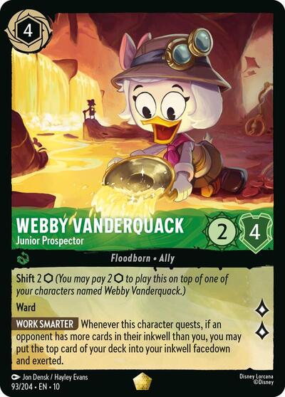 Webby Vanderquack - Junior Prospector (Enchanted)