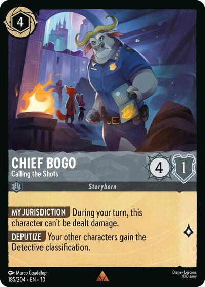Chief Bogo - Calling the Shots - Foil