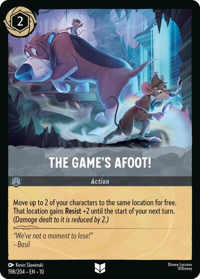 The Game's Afoot! - Foil