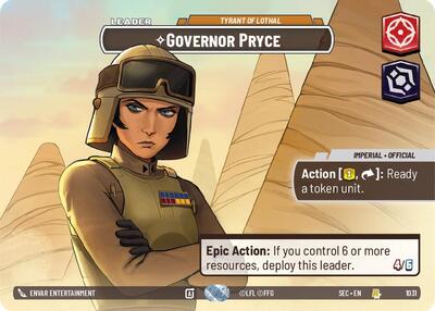Governor Pryce - Tyrant of Lothal  (Showcase)