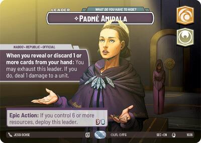Padmé Amidala - What Do You Have to Hide?  (Showcase)