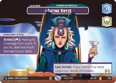 Satine Kryze - Standing on Principles  (Showcase)