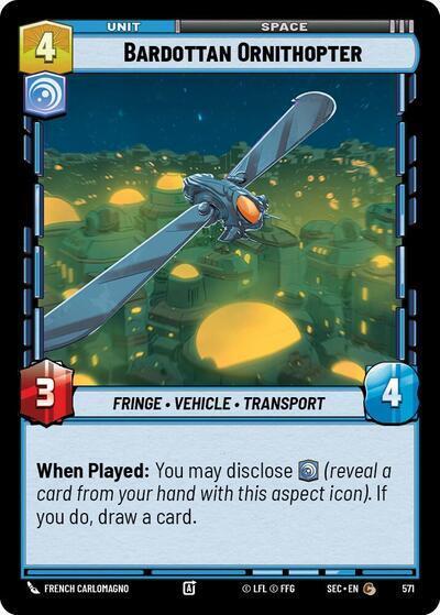 Bardottan Ornithopter  - Foil