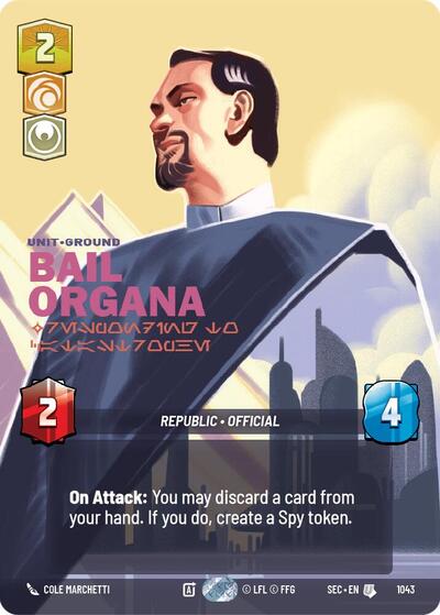 Bail Organa - Responding to Catastrophe  (Prestige)