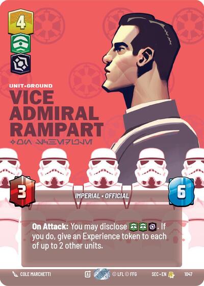 Vice Admiral Rampart - On Schedule  (Prestige)