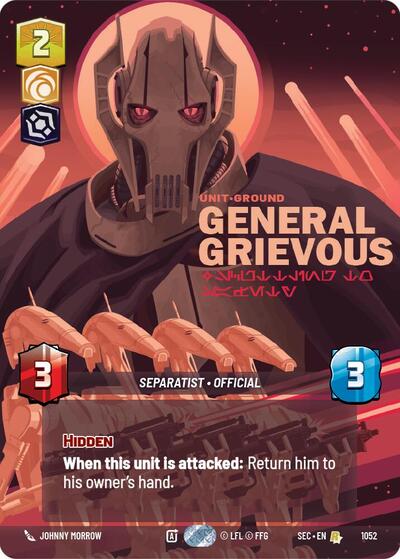 General Grievous - Scuttling to Safety  (Prestige)
