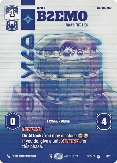 B2EMO - That's Two Lies  (Prestige)