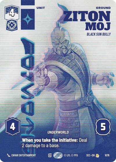Ziton Moj - Black Sun Bully  (Prestige)