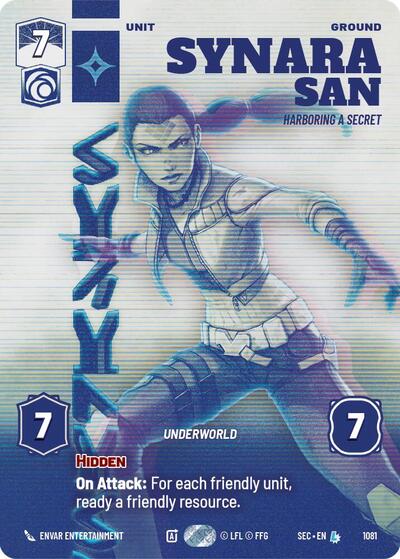 Synara San - Harboring a Secret  (Prestige)