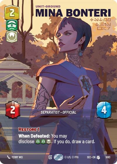 Mina Bonteri - Stop This War  (Prestige) - Foil