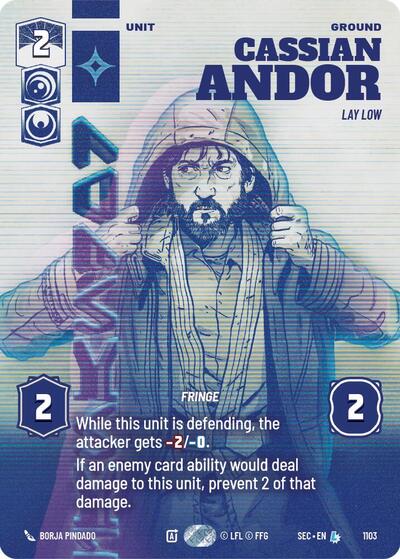 Cassian Andor - Lay Low  (Prestige) - Foil