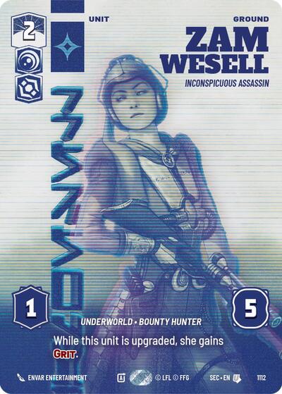 Zam Wesell - Inconspicuous Assassin  (Prestige) - Foil