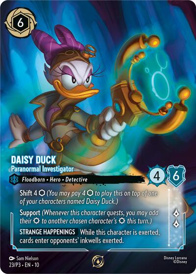 Daisy Duck - Paranormal Investigator (Store Championship Participant) - Foil