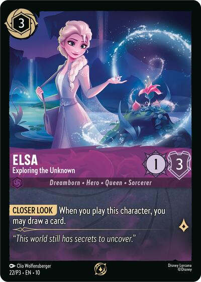 Elsa - Exploring the Unknown - Foil
