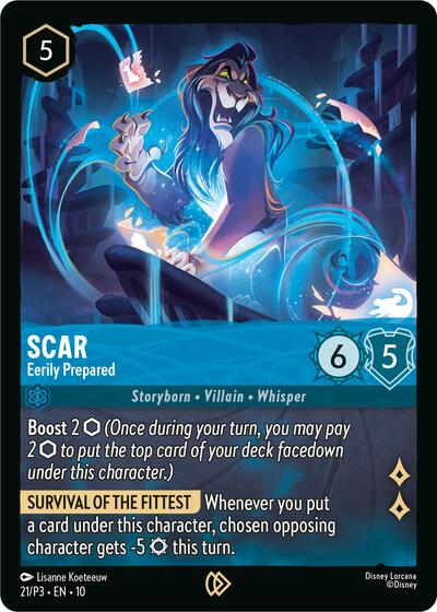 Scar - Eerily Prepared - Foil