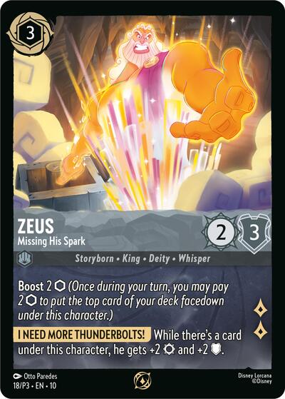 Zeus - Missing His Spark - Foil