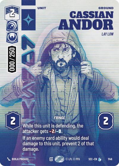 Cassian Andor - Lay Low  (Serialized)