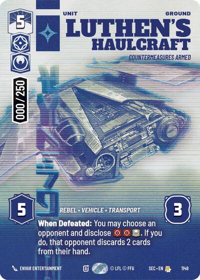 Luthen's Haulcraft - Countermeasures Armed  (Serialized)