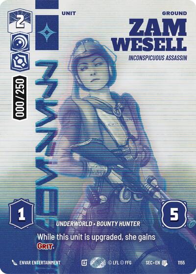 Zam Wesell - Inconspicuous Assassin  (Serialized)