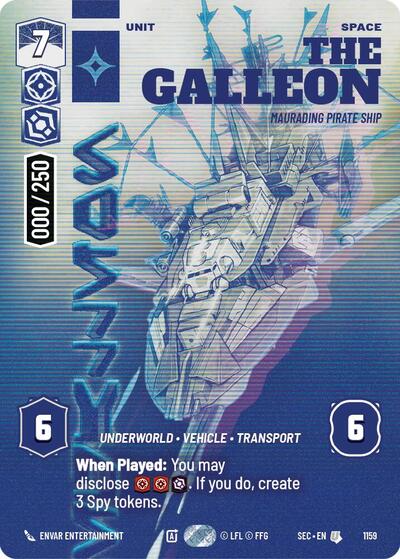The Galleon - Marauding Pirate Ship  (Serialized)