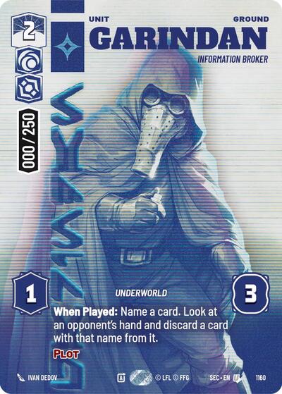 Garindan - Information Broker  (Serialized)