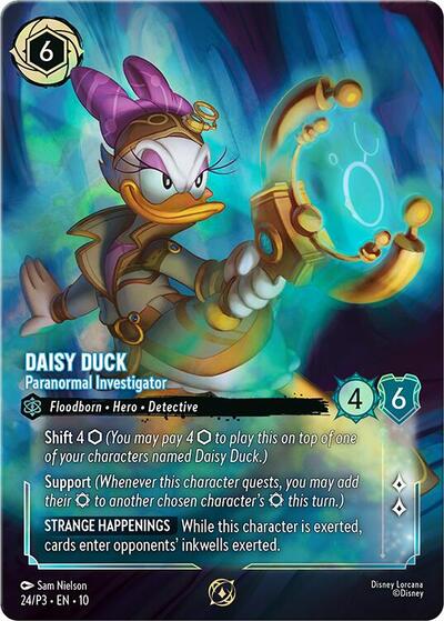 Daisy Duck - Paranormal Investigator (Store Championship) - Foil