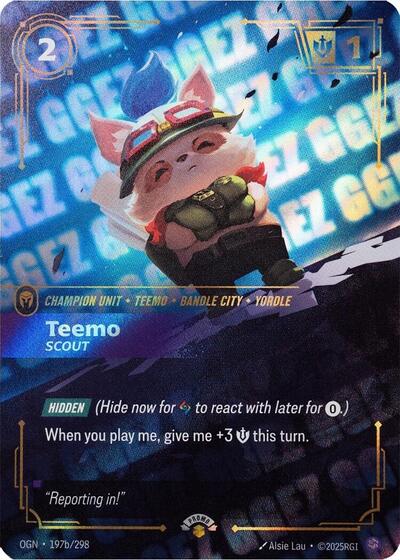 Teemo - Scout (GG EZ) - Foil