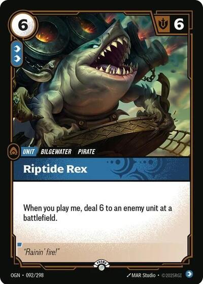 Riptide Rex - Foil