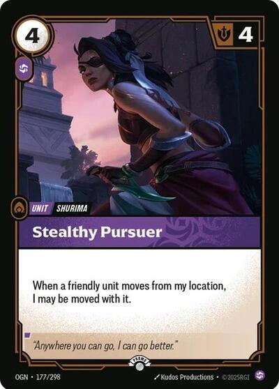 Stealthy Pursuer - Foil