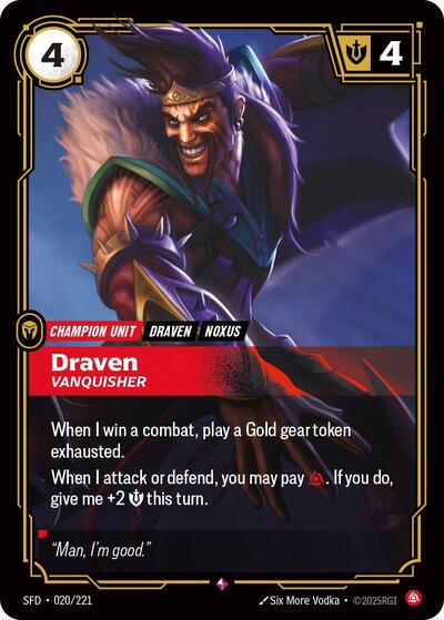 Draven - Vanquisher - Foil