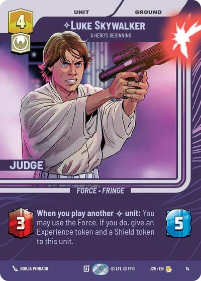 Luke Skywalker - A Hero's Beginning  - Foil
