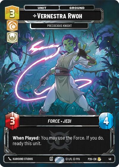 Vernestra Rwoh - Precocious Knight (48) - Foil