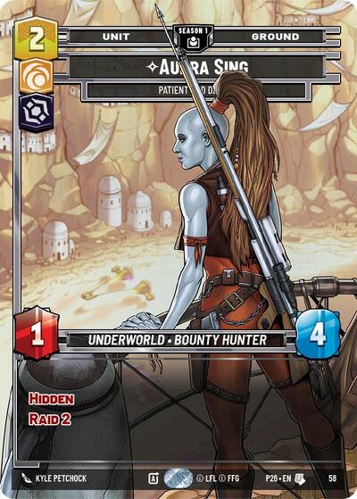 Aurra Sing - Patient and Deadly (58) - Foil