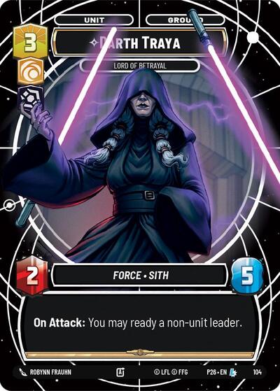 Darth Traya - Lord of Betrayal - Foil
