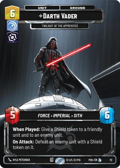 Darth Vader - Twilight of the Apprentice (72) - Foil