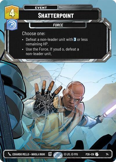 Shatterpoint (74) - Foil