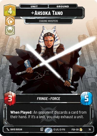 Ahsoka Tano - Chasing Whispers (78) - Foil
