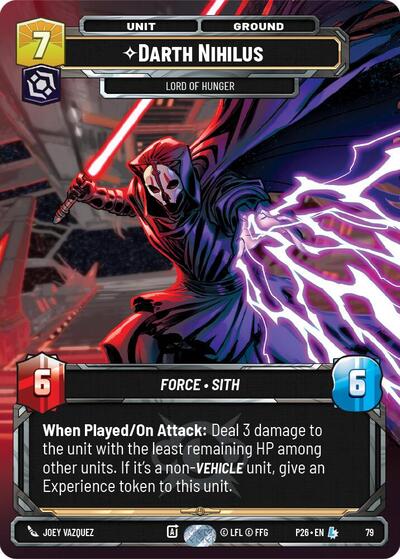 Darth Nihilus - Lord of Hunger (79) - Foil
