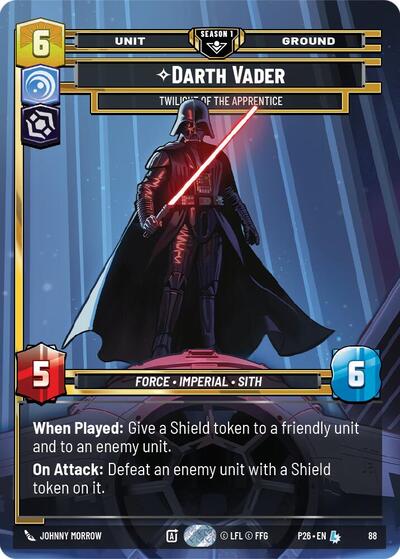 Darth Vader - Twilight of the Apprentice (88) - Foil